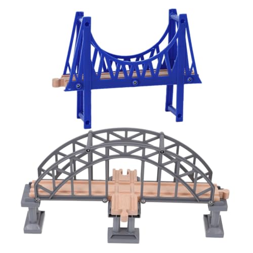 Gogogmee 2 Stück Teiliges Modell Eisenbahnbrücken DIY Zubehör für Holzeisenbahnen Stabile Graue Kreuzbrücke und Blaue Meeresbrücke Pädagogisches für Kreative Szenen und Kindliche Gogogmee 2 Stück Teiliges Modell Eisenbahnbrücken DIY Zubehör für Holzeisenbahnen Stabile Graue Kreuzbrücke und Blaue Meeresbrücke Pädagogisches für Kreative Szenen und Kindliche von Gogogmee