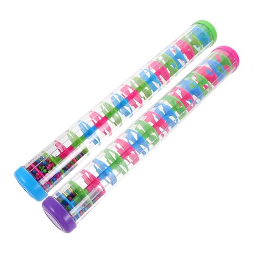 Gogogmee 2 Stück Teiliges Spiral-Rainstick Musikinstrument aus Robustem Kunststoff Realistische Regentöne Sensorisches Percussion Junge Mädchen und Kleinkinder zur Frühkindlichen Gogogmee 2 Stück Teiliges Spiral-Rainstick Musikinstrument aus Robustem Kunststoff Realistische Regentöne Sensorisches Percussion Junge Mädchen und Kleinkinder zur Frühkindlichen von Gogogmee