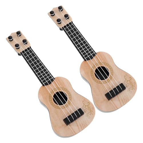 Gogogmee 2Stücke Kunststoff Ukulele Spielzeug für Mädchen 4-5 Lerninstrument für Kleinkinder Musikinstrument Spielzeug zur Früherziehung Gogogmee 2Stücke Kunststoff Ukulele Spielzeug für Mädchen 4-5 Lerninstrument für Kleinkinder Musikinstrument Spielzeug zur Früherziehung von Gogogmee