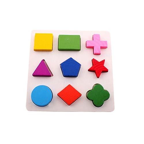 Gogogmee 2 Stücke Lernspielzeug Holzpuzzle Geometrische Formen Erkennungsspiel für Frühes Lernen und Kreative für Jungen Fördert Geduld und Beobachtungsgabe Gogogmee 2 Stücke Lernspielzeug Holzpuzzle Geometrische Formen Erkennungsspiel für Frühes Lernen und Kreative für Jungen Fördert Geduld und Beobachtungsgabe von Gogogmee