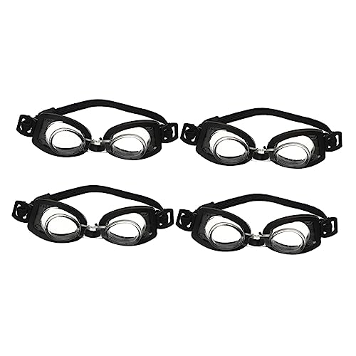 Gogogmee 20 STK Mini Schwimm Brille Babyzubehör für Mädchen Spielzeug für Kleinkinder doll Accessories DIY-Puppenzubehör Puppenkostümzubehör selber Machen Mini-Schwimmbrille Black von Gogogmee