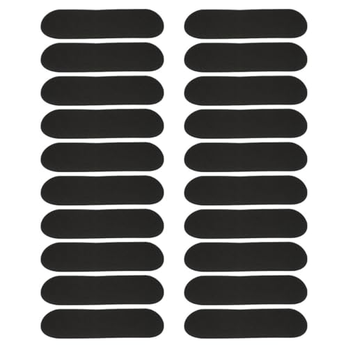 Gogogmee Grip Tape Skateboard Supplies 20 Stück Grip Tape Ohne Schaumstoff für Fingerboards Mini-Skateboards Skateboarder Tapestry von Gogogmee