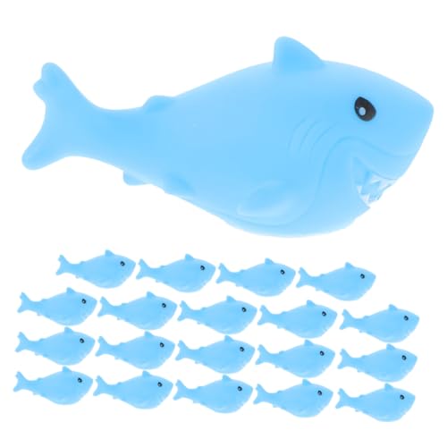 Gogogmee 20 Stück Teiliges Badespielzeug Kleine Weiche Quietschtier Haie Schadstofffrei Sicher für Kleinkinder Schwimmspielzeug für Badewanne und Duschen Junge Mädchen Jungen Badespaß Gogogmee 20 Stück Teiliges Badespielzeug Kleine Weiche Quietschtier Haie Schadstofffrei Sicher für Kleinkinder Schwimmspielzeug für Badewanne und Duschen Junge Mädchen Jungen Badespaß von Gogogmee
