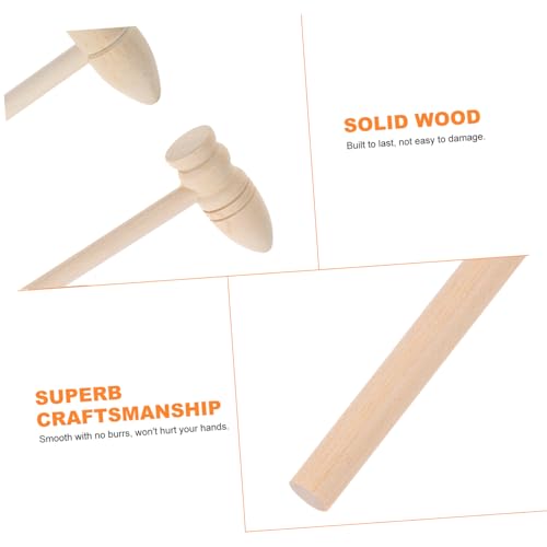 Gogogmee 20 Stück Teiliges Mini Holzhammer für Kleine Hämmer aus Sicherem Holz Vielseitig Einsetzbare Mallets für Kuchen und Spiel Fördert Feinmotorik und Kreativität bei Kindern Ab Jahren Gogogmee 20 Stück Teiliges Mini Holzhammer für Kleine Hämmer aus Sicherem Holz Vielseitig Einsetzbare Mallets für Kuchen und Spiel Fördert Feinmotorik und Kreativität bei Kindern Ab Jahren von Gogogmee