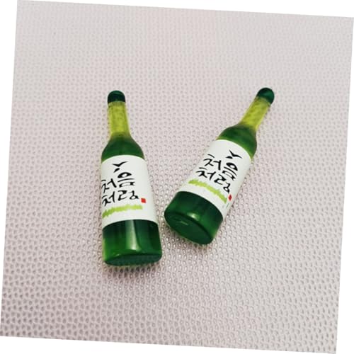 Gogogmee 20 Stück Teiliges Mini Koreanische Reisbierflaschen aus Resin Realistische Miniatur Weinflaschen für Puppenhaus Dekoration Leicht und Detailgetreu für DIY Mini Szenen Gogogmee 20 Stück Teiliges Mini Koreanische Reisbierflaschen aus Resin Realistische Miniatur Weinflaschen für Puppenhaus Dekoration Leicht und Detailgetreu für DIY Mini Szenen von Gogogmee