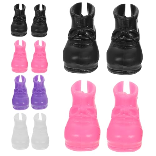 Gogogmee 20 Stück Teiliges Miniatur Schuhe aus Langlebigem Kunststoff in Weiß Violett Schwarz Je Dekorative Spielzeughaus Schuhe für Puppenhaus Zubehör und Puppenkleidung Gogogmee 20 Stück Teiliges Miniatur Schuhe aus Langlebigem Kunststoff in Weiß Violett Schwarz Je Dekorative Spielzeughaus Schuhe für Puppenhaus Zubehör und Puppenkleidung von Gogogmee