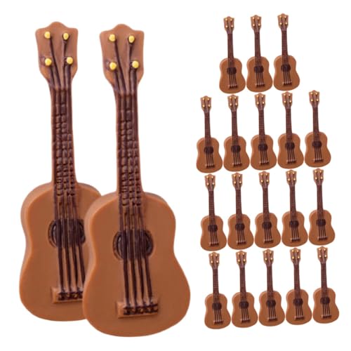 Gogogmee 20 Stück Teiliges Miniatur gitarrenmodell Realistisch Simuliertes Musikinstrument Detailreiche Puppenhausdekoration Langlebig und Bruchfest für Miniatur raumgestaltung und Gogogmee 20 Stück Teiliges Miniatur gitarrenmodell Realistisch Simuliertes Musikinstrument Detailreiche Puppenhausdekoration Langlebig und Bruchfest für Miniatur raumgestaltung und von Gogogmee