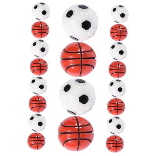 Gogogmee 20 Stück Teiliges Set Miniatur Fußball und Basketball Modelle Realistische Mini sportbälle Leichte Dekoornamente für Puppenhaus DIY Zubehör für Tischkicker Gartenfußball Gogogmee 20 Stück Teiliges Set Miniatur Fußball und Basketball Modelle Realistische Mini sportbälle Leichte Dekoornamente für Puppenhaus DIY Zubehör für Tischkicker Gartenfußball von Gogogmee