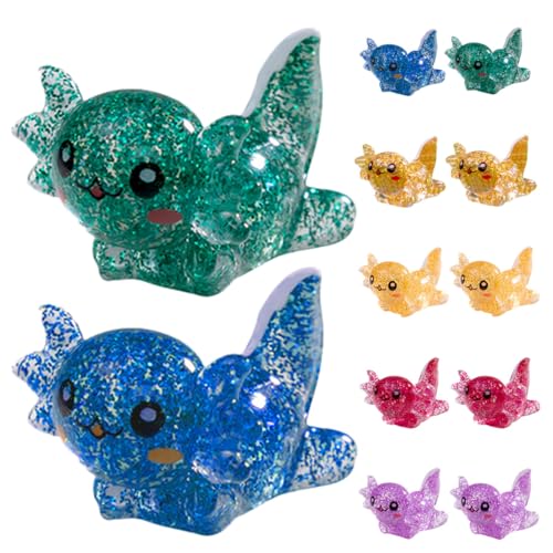 Gogogmee 24 Stück Teiliges Mini Axolotl Figuren Set aus Robustem Wasserdichtem Resin Niedliche Miniatur Dekoration für Puppenhäuser Aquarien Garten und DIY projekte Charmantes Geschenk für Gogogmee 24 Stück Teiliges Mini Axolotl Figuren Set aus Robustem Wasserdichtem Resin Niedliche Miniatur Dekoration für Puppenhäuser Aquarien Garten und DIY projekte Charmantes Geschenk für von Gogogmee