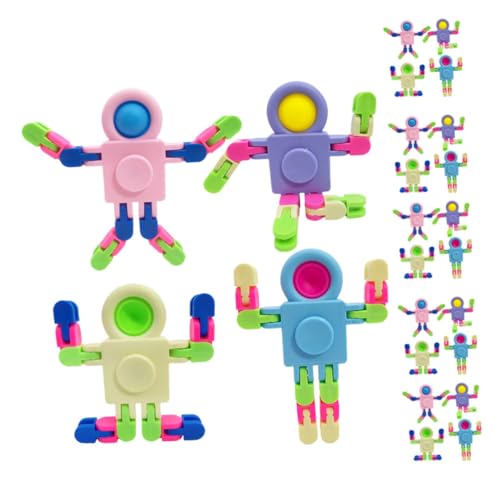 Gogogmee 24Stücke DIY Roboter Abnehmbare Fingerspitzen Gyroskop Spielzeuge Pädagogisches Puzzle für Kreative für Gemeinsames und Lernen Gogogmee 24Stücke DIY Roboter Abnehmbare Fingerspitzen Gyroskop Spielzeuge Pädagogisches Puzzle für Kreative für Gemeinsames und Lernen von Gogogmee