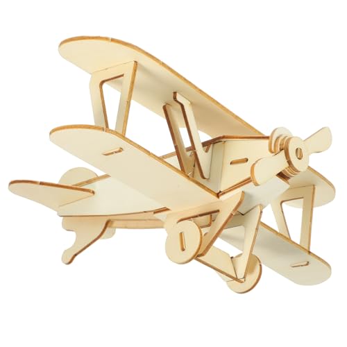 Gogogmee 2st Flugzeugmodell Spielzeug Kinder Fliegendes Spielzeug Bausätze Für Modellflugzeuge Antikes Flugzeugmodell DIY Flugzeugmodellspielzeug Rätsel 3D-Puzzle Für Juguete Madera Hölzern von Gogogmee