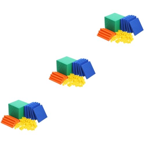 Gogogmee 3 Sets Mathe Würfel Mathe Manipulationsmittel Für Kinder Mathe Lernzubehör Mathe Würfel Zählblock Mathe Block Kinder Lernmaterial Mathe Zählblock Lernzubehör Eva von Gogogmee