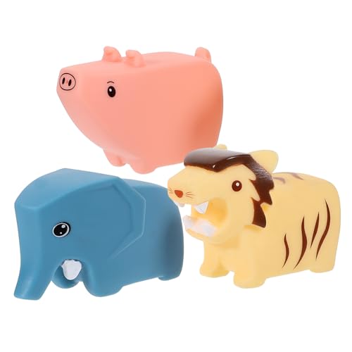 Gogogmee 3 Stück Teiliges Badespielzeug Bunte Wasserspritzende Tierfiguren Kleines Handliches Junge Mädchen Wasserspielzeug Fördert Kreativität Feinmotorische Fähigkeiten und Farberkennung Gogogmee 3 Stück Teiliges Badespielzeug Bunte Wasserspritzende Tierfiguren Kleines Handliches Junge Mädchen Wasserspielzeug Fördert Kreativität Feinmotorische Fähigkeiten und Farberkennung von Gogogmee