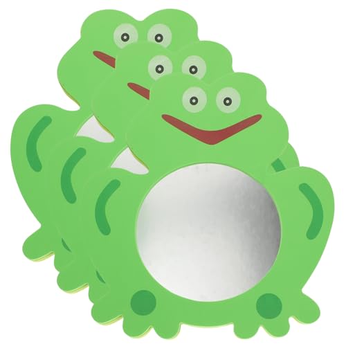 Gogogmee 3 Stück Teiliges Badespielzeug für Kleinkinder Eva Material Lustige Frosch Form Sicher und Glatt Bunter Cartoon Spiegel für Badewanne Dusche und Schwimmbad Fördert Farberkennung Gogogmee 3 Stück Teiliges Badespielzeug für Kleinkinder Eva Material Lustige Frosch Form Sicher und Glatt Bunter Cartoon Spiegel für Badewanne Dusche und Schwimmbad Fördert Farberkennung von Gogogmee