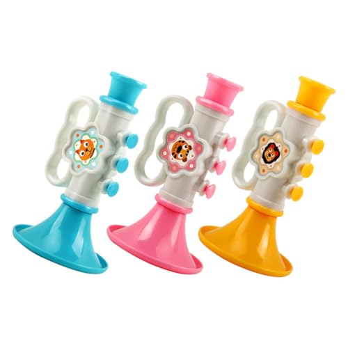 Gogogmee 3 Stück Teiliges Kunststoff Trompeten Kleinkinder Laute Party hupen mit Realistischem Klang Sichere Musikinstrumente Feinmotorik und Hand Auge koordination Buntes für Ab Jahren Gogogmee 3 Stück Teiliges Kunststoff Trompeten Kleinkinder Laute Party hupen mit Realistischem Klang Sichere Musikinstrumente Feinmotorik und Hand Auge koordination Buntes für Ab Jahren von Gogogmee