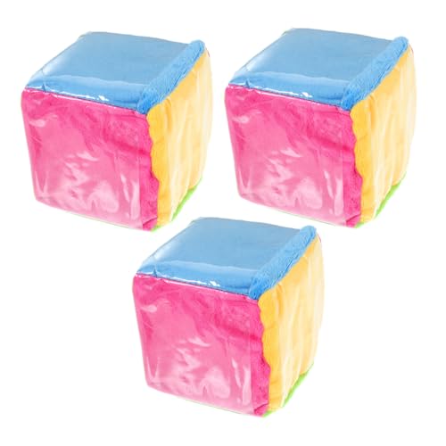 Gogogmee 3 Stück Würfel Weiche Lernwürfel mit Kartentaschen Fuzzy Lernspielzeug für Mathematische Denkfähigkeit und Familienspiele Unterrichtswürfel aus Stoff Gogogmee 3 Stück Würfel Weiche Lernwürfel mit Kartentaschen Fuzzy Lernspielzeug für Mathematische Denkfähigkeit und Familienspiele Unterrichtswürfel aus Stoff von Gogogmee