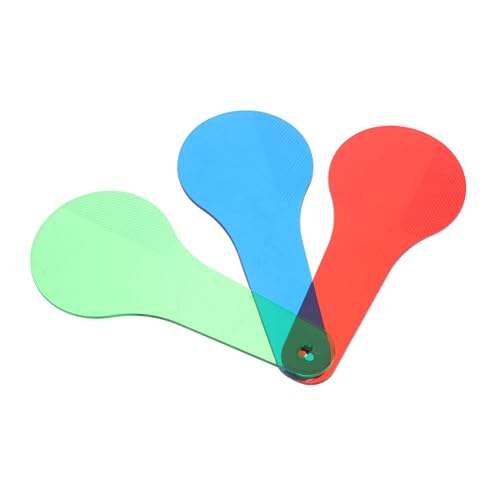Gogogmee 3 Stücke Teiliges Farbige Lichtfilter Paddel für Vorschule Farbfilter Lernspielzeug zur Farbmischung und Optischen Experimente für Frühe Bildung Gogogmee 3 Stücke Teiliges Farbige Lichtfilter Paddel für Vorschule Farbfilter Lernspielzeug zur Farbmischung und Optischen Experimente für Frühe Bildung von Gogogmee