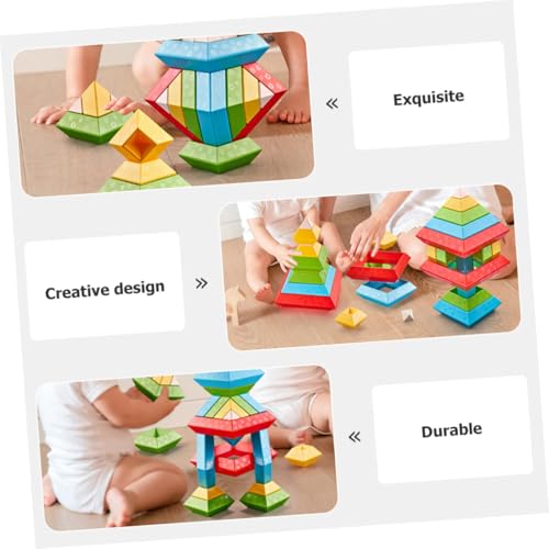 Gogogmee 30 Stück Teiliges Bausteine Robustem Bunte Stapelblöcke für Kleinkinder Jahre Pädagogisches Formenverständnis und Motorischen Fähigkeiten Gogogmee 30 Stück Teiliges Bausteine Robustem Bunte Stapelblöcke für Kleinkinder Jahre Pädagogisches Formenverständnis und Motorischen Fähigkeiten von Gogogmee