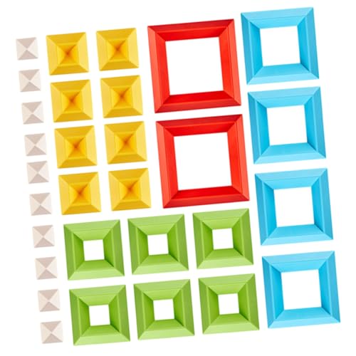 Gogogmee 30 Stück Teiliges Bausteine für Kleinkinder Jahre Stapelbare Lernspielzeuge aus Robustem Geometrische Formen Fördert Logisches Denken Feinmotorik und Kognitive Fähigkeiten Gogogmee 30 Stück Teiliges Bausteine für Kleinkinder Jahre Stapelbare Lernspielzeuge aus Robustem Geometrische Formen Fördert Logisches Denken Feinmotorik und Kognitive Fähigkeiten von Gogogmee