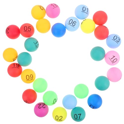 Gogogmee 30 Stück Teiliges Bunte Kunststoff Bingo lotteriebälle mit Nummern Hohle Wiederverwendbare Spielbälle für Tombola Verlosung Party und Raffle Games Gogogmee 30 Stück Teiliges Bunte Kunststoff Bingo lotteriebälle mit Nummern Hohle Wiederverwendbare Spielbälle für Tombola Verlosung Party und Raffle Games von Gogogmee