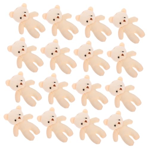 Gogogmee 36 STK Mini-Puppe Spielzeug entzückender Bär Minibären Masse Aufhängen von Bärenfiguren Ornamente kuschelbären Little Bear tragbares Bärendekor dekorative kleine Bären PP Baumwolle von Gogogmee