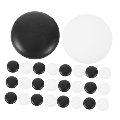 Gogogmee 360 Stück Go Stücke Schachsteine Spielzeugzubehör Brettspieltasche Schachspiel Brettspielperlen Go Spiel Brettspielzubehör Gogogmee 360 Stück Go Stücke Schachsteine Spielzeugzubehör Brettspieltasche Schachspiel Brettspielperlen Go Spiel Brettspielzubehör von Gogogmee