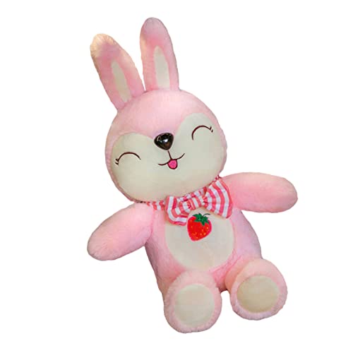 Gogogmee 38cm Kaninchen Plüschtier Tier Plüschpuppe Kinder Spielzeug Festival (pink) von Gogogmee