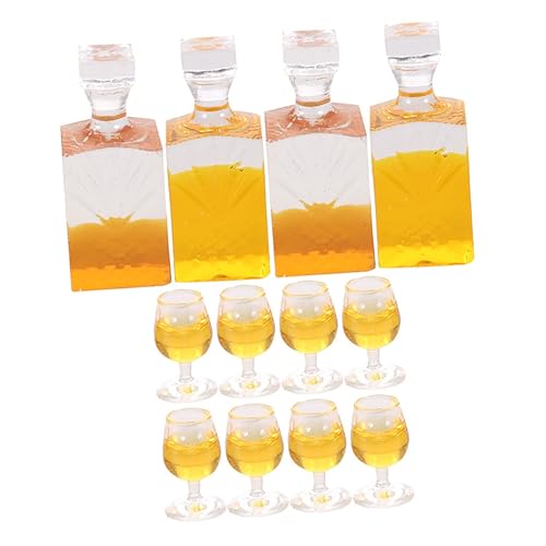 Gogogmee 4 Sätze Miniatur Weinflaschen aus Robustem Resin Realistische Dekoration und Foto Requisiten für Puppenhaus Kompakt Langlebig Farbecht Glatte Kanten für Kleine Bastelsets und Gogogmee 4 Sätze Miniatur Weinflaschen aus Robustem Resin Realistische Dekoration und Foto Requisiten für Puppenhaus Kompakt Langlebig Farbecht Glatte Kanten für Kleine Bastelsets und von Gogogmee