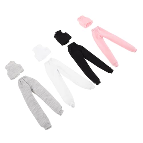Gogogmee 4sätze Puppenkleidung Zum Anziehen Mit Sportweste Und Hose Austauschbare Puppenkleidung Für Kreatives Spielen Und Rollenspiele Puppenzubehör Set Gogogmee 4sätze Puppenkleidung Zum Anziehen Mit Sportweste Und Hose Austauschbare Puppenkleidung Für Kreatives Spielen Und Rollenspiele Puppenzubehör Set von Gogogmee