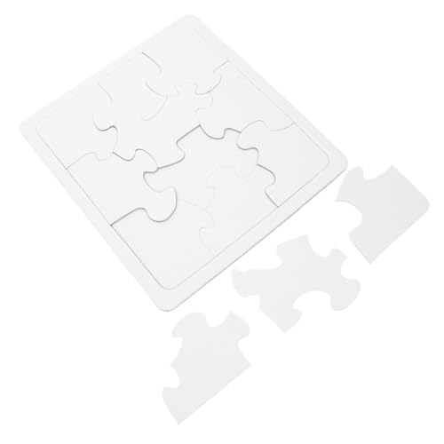 Gogogmee 4 Stück Leere Puzzleteile aus Papier Teiliges DIY Puzzle Bastelset zum Bemalen und Gestalten für Kreatives Zeichnen und Basteln bei Hochzeiten und Partys Gogogmee 4 Stück Leere Puzzleteile aus Papier Teiliges DIY Puzzle Bastelset zum Bemalen und Gestalten für Kreatives Zeichnen und Basteln bei Hochzeiten und Partys von Gogogmee