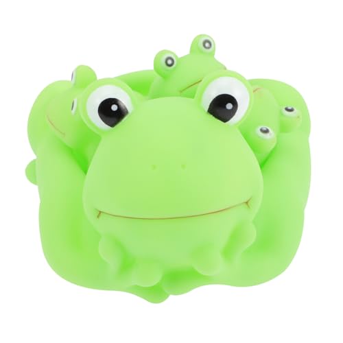 Gogogmee 4 Stück Teiliges Bade Spielzeugset für Junge Mädchen und Kleinkinder Weiches Sicheres und Lustiges Quetschspielzeug in Froschform für Badewanne und Wasserspaß Einfache Handhabung Gogogmee 4 Stück Teiliges Bade Spielzeugset für Junge Mädchen und Kleinkinder Weiches Sicheres und Lustiges Quetschspielzeug in Froschform für Badewanne und Wasserspaß Einfache Handhabung von Gogogmee