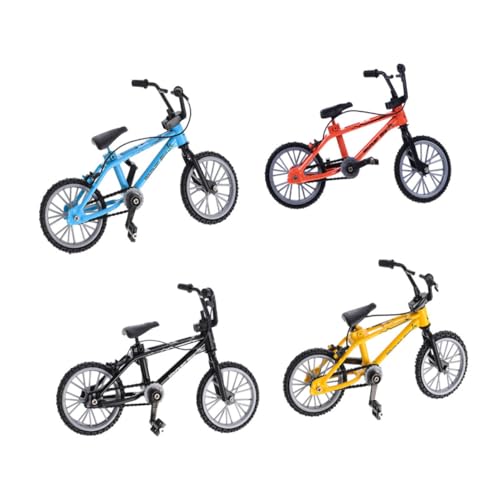 Gogogmee 4 Stück Teiliges Mini Fingerbike aus Aluminiumlegierung Zerlegbar und Wieder Zusammensetzbar Pädagogisches Fingerspielzeug in Gelb Blau Schwarz und Orange für Erwachsene Gogogmee 4 Stück Teiliges Mini Fingerbike aus Aluminiumlegierung Zerlegbar und Wieder Zusammensetzbar Pädagogisches Fingerspielzeug in Gelb Blau Schwarz und Orange für Erwachsene von Gogogmee