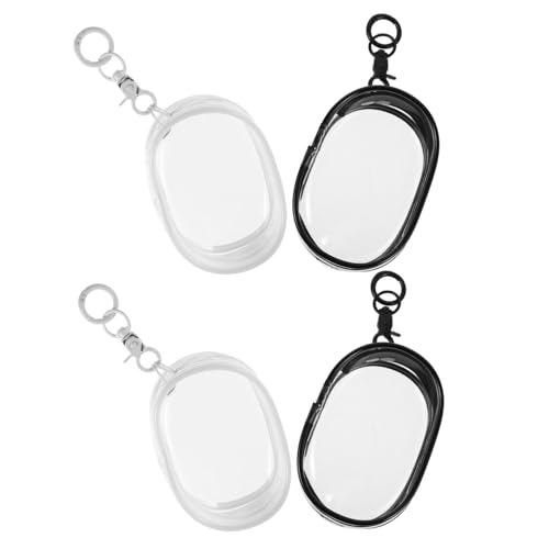 Gogogmee 4 Stück Teiliges Transparentes Sammelfiguren-Display mit Schlüsselanhänger Staubdichtes für Vielseitige Tragbare Tasche für Figuren und Puppen Klare Organizer-Tasche Gogogmee 4 Stück Teiliges Transparentes Sammelfiguren-Display mit Schlüsselanhänger Staubdichtes für Vielseitige Tragbare Tasche für Figuren und Puppen Klare Organizer-Tasche von Gogogmee