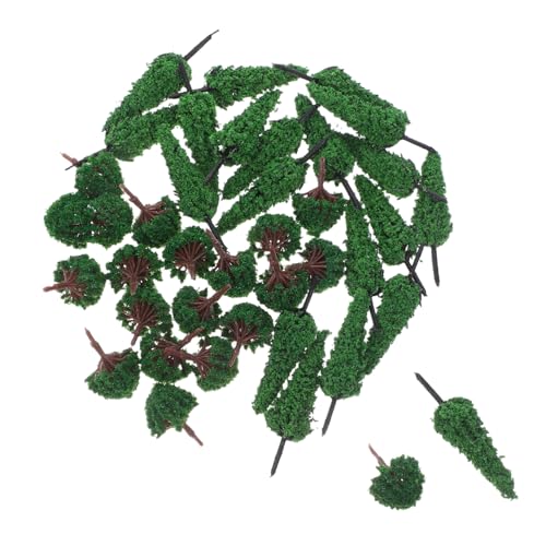 Gogogmee 40 Stück Teiliges Miniatur Landschaftsbäume aus Kunststoff Realistische Modellbäume für Eisenbahn Landschaft Diorama Langlebig Farbecht für DIY Sandtisch und Ausstellung Gogogmee 40 Stück Teiliges Miniatur Landschaftsbäume aus Kunststoff Realistische Modellbäume für Eisenbahn Landschaft Diorama Langlebig Farbecht für DIY Sandtisch und Ausstellung von Gogogmee