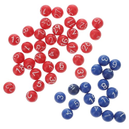 Gogogmee 49 Stück Teiliges Zweifarbiger Langlebiger Plastik Bingo Raffle spielbälle Kratzfeste Lotteriekugeln mit Nummerierter Gravur für Erwachsene Partyspiele und Tischspiele Gogogmee 49 Stück Teiliges Zweifarbiger Langlebiger Plastik Bingo Raffle spielbälle Kratzfeste Lotteriekugeln mit Nummerierter Gravur für Erwachsene Partyspiele und Tischspiele von Gogogmee