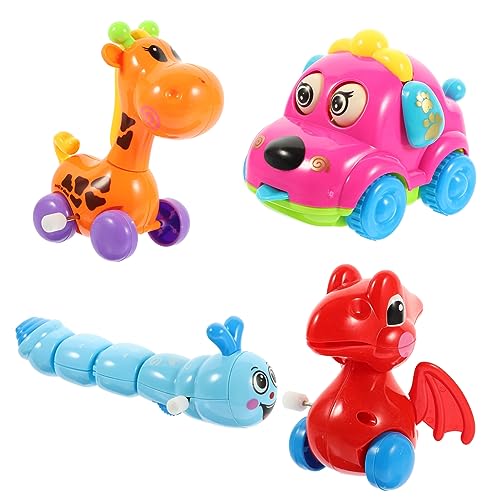 Gogogmee Toys Dinosaurier Hund Giraffe Raupe Bunte Und Lustige Aufziehspielzeuge Für Ideal Als Für Jungen Und Ädchen Kinder Spielzeug Jungen von Gogogmee