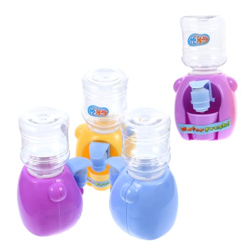 Gogogmee 4er Set Mini Wasserdispenser Für Simulierte Trinkmaschine Für Rollenspiele Zufällige Farben Ideales Für Kleinkinder Und Vorschulkinder von Gogogmee