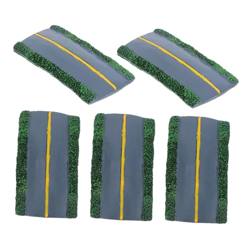 Gogogmee 5 Stück Straßensand Tischdekoration Straßenminiaturen Modellgelände Eisenbahnanlagen Modell Kleine Autobahnanzeige Modellbahn Landschaft Miniaturstraßenmodell Miniatur Gogogmee 5 Stück Straßensand Tischdekoration Straßenminiaturen Modellgelände Eisenbahnanlagen Modell Kleine Autobahnanzeige Modellbahn Landschaft Miniaturstraßenmodell Miniatur von Gogogmee