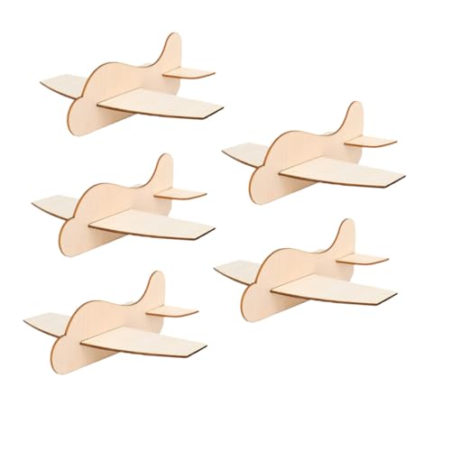 Gogogmee 5 Stück Teiliges Holzflugzeug Modellset zum Selbstbemalen DIY Flugzeug Bastelset für Leere Unbemalte Flugzeugdekoration Kreatives Handwerkszeug für Wohnaccessoire Gogogmee 5 Stück Teiliges Holzflugzeug Modellset zum Selbstbemalen DIY Flugzeug Bastelset für Leere Unbemalte Flugzeugdekoration Kreatives Handwerkszeug für Wohnaccessoire von Gogogmee