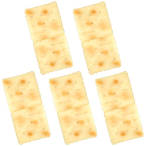 Gogogmee 5Stücke Künstliche Kekse Dekoration für Kinder Realistische Gefälschte Snacks Simulationskeks Modell für Fotografie Spielzeug für Küche und Ausstellungen Gogogmee 5Stücke Künstliche Kekse Dekoration für Kinder Realistische Gefälschte Snacks Simulationskeks Modell für Fotografie Spielzeug für Küche und Ausstellungen von Gogogmee