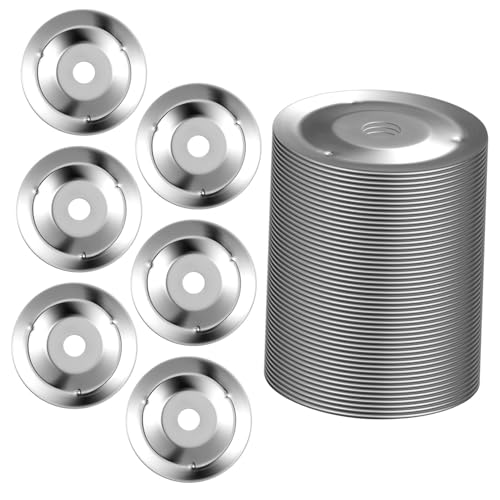 Gogogmee 50 Stück Trommel Ching Ringe aus Edelstahl Dünne Cymbal Jingles für Schlagzeug Zubehör Einzeln Tamburin Klang Kompatibel mit Ride Hihat und Crash Becken Langlebig und Vielseitig Gogogmee 50 Stück Trommel Ching Ringe aus Edelstahl Dünne Cymbal Jingles für Schlagzeug Zubehör Einzeln Tamburin Klang Kompatibel mit Ride Hihat und Crash Becken Langlebig und Vielseitig von Gogogmee