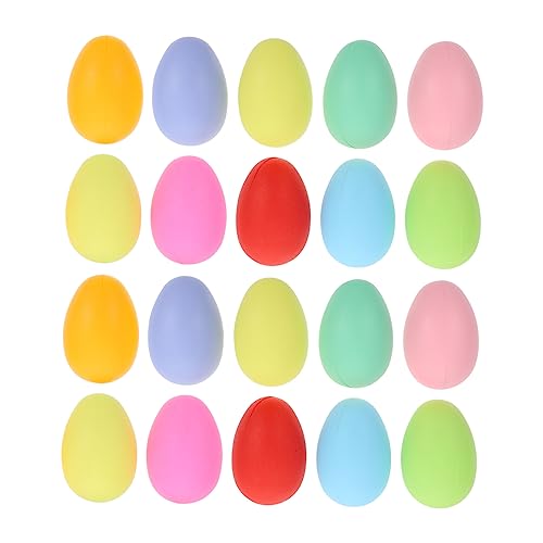 Gogogmee 50 Stück nachgeahmte Eier Ostereier in großen Mengen Osterei-Lernspielzeug easter eggs easter presents weiße Eier Mini-Eier Ostern Requisiten osterei dekoration selber machen von Gogogmee