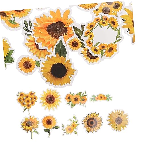 Gogogmee 50stücke Blumenaufkleber Sonnenblumen Selbstklebend Für Scrapbooking Dekoration Gepäck Auto Laptop Telefon Wasserflasche DIY Bastelset Gogogmee 50stücke Blumenaufkleber Sonnenblumen Selbstklebend Für Scrapbooking Dekoration Gepäck Auto Laptop Telefon Wasserflasche DIY Bastelset von Gogogmee