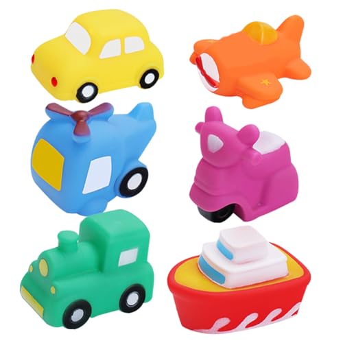 Gogogmee 6 Stück Teiliges Badespielzeug für Kleinkinder Weiches Strapazierfähiges Badewannenspielzeug mit Lustigen Formen Sicher und Angenehm für Zarte Kinderhaut für Bad Pool und Gogogmee 6 Stück Teiliges Badespielzeug für Kleinkinder Weiches Strapazierfähiges Badewannenspielzeug mit Lustigen Formen Sicher und Angenehm für Zarte Kinderhaut für Bad Pool und von Gogogmee