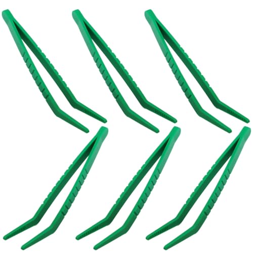 Gogogmee 6 Stück Teiliges Pinzetten aus Kunststoff Gebogene Spitzen Motorikförderndes Insektenfänger Werkzeug für Kleinkinder für Wissenschaftliche Experimente und Outdoor Spiel Gogogmee 6 Stück Teiliges Pinzetten aus Kunststoff Gebogene Spitzen Motorikförderndes Insektenfänger Werkzeug für Kleinkinder für Wissenschaftliche Experimente und Outdoor Spiel von Gogogmee