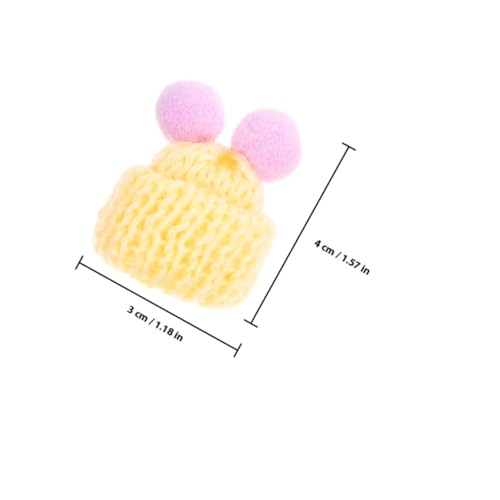 Gogogmee 60 Stück Teiliges Mini Strickmützen mit Doppelbommel Bunte Puppenhüte für DIY Bastelprojekte Handwerksdekorationen Schmuckherstellung und Festliche Heimdeko Zufällige Farbe Gogogmee 60 Stück Teiliges Mini Strickmützen mit Doppelbommel Bunte Puppenhüte für DIY Bastelprojekte Handwerksdekorationen Schmuckherstellung und Festliche Heimdeko Zufällige Farbe von Gogogmee