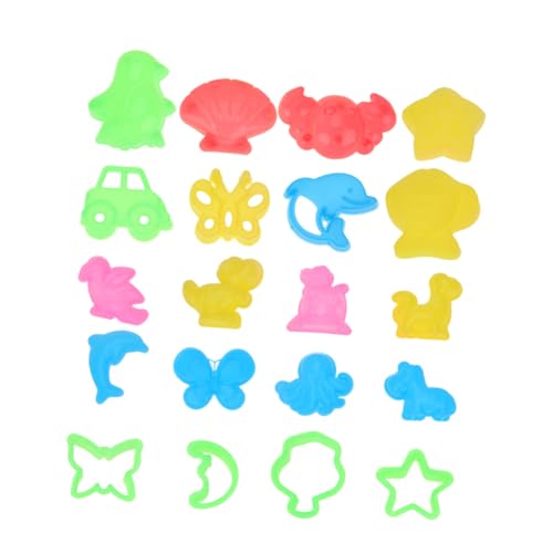 Gogogmee 64 Stück Teiliges Sandspielzeug mit Kreativen Kunststoffformen Ultraleichtem Knetmasse Werkzeug Bunter DIY Plasticine Mould für Strand Garten und Sandkasten Zufällige Farbe Gogogmee 64 Stück Teiliges Sandspielzeug mit Kreativen Kunststoffformen Ultraleichtem Knetmasse Werkzeug Bunter DIY Plasticine Mould für Strand Garten und Sandkasten Zufällige Farbe von Gogogmee