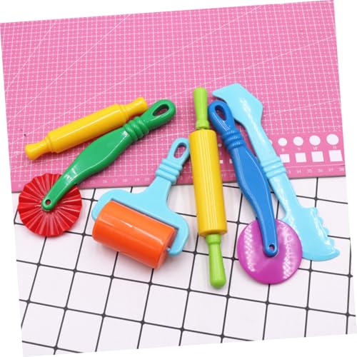 Gogogmee 7 Stück Teiliges Kunststoff Clay Roller für Langlebiger DIY Handheld Knetrollen Pin Geeignet für Keramik Fördert Kreativität und Feinmotorik Zufällige Farben Zufällige Farbe Gogogmee 7 Stück Teiliges Kunststoff Clay Roller für Langlebiger DIY Handheld Knetrollen Pin Geeignet für Keramik Fördert Kreativität und Feinmotorik Zufällige Farben Zufällige Farbe von Gogogmee