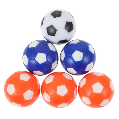 Gogogmee 9St Ersatz-Fußbälle Kindertischfußball, kleine Bälle Kickerspielball tischfussballtisch Foosball austauschbare Kickerbälle Kicker Zubehör Hüften (umweltfreundliches Harz) Colorful von Gogogmee