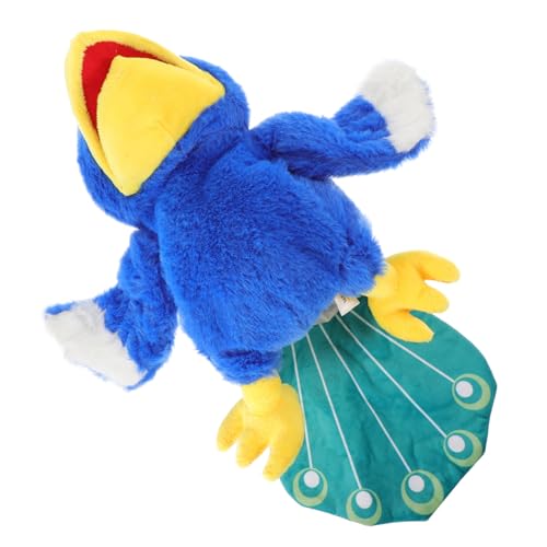 Gogogmee Adorable Pfau Handpuppe aus Weichem Plüsch Interaktive für Fördert Rollenspiel und Hand Auge koordination Waschbar für Kindergarten und Zuhause Gogogmee Adorable Pfau Handpuppe aus Weichem Plüsch Interaktive für Fördert Rollenspiel und Hand Auge koordination Waschbar für Kindergarten und Zuhause von Gogogmee
